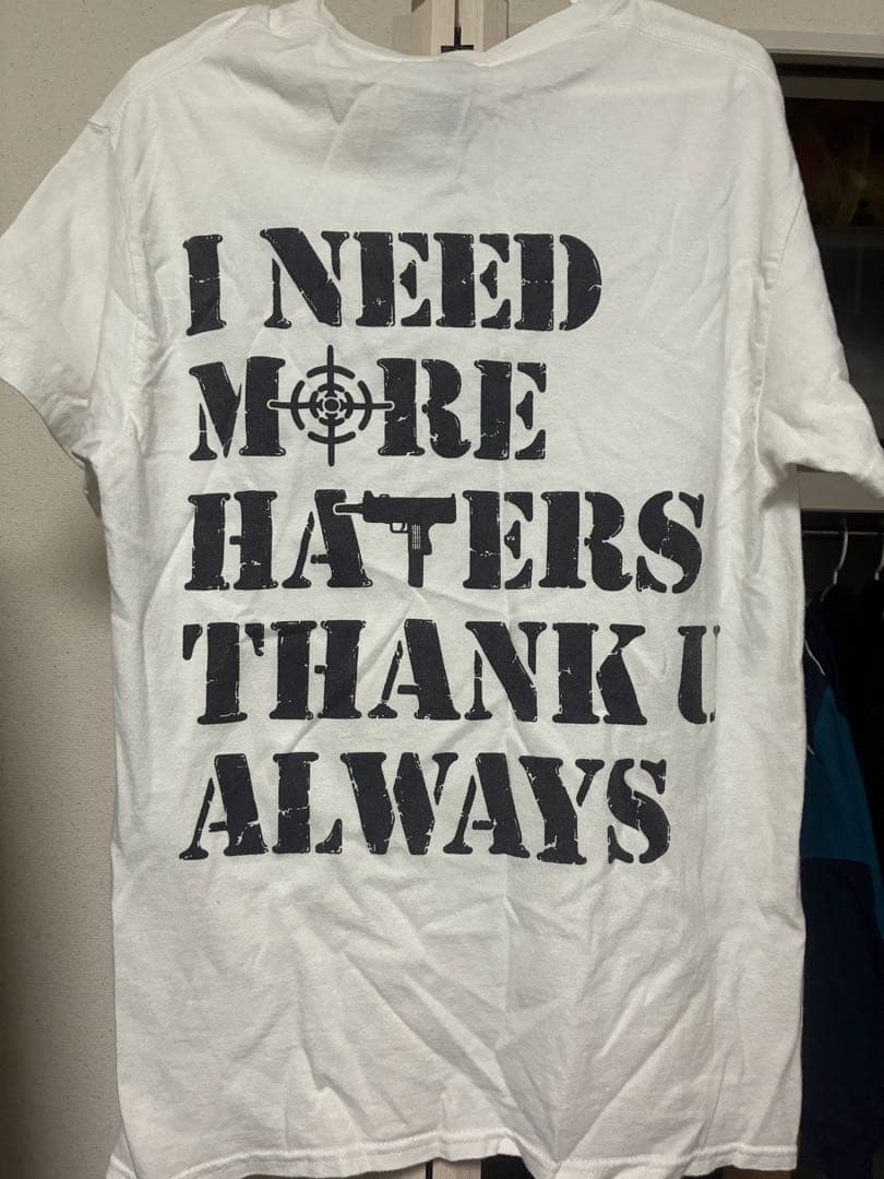 Flexwitme tシャツ I need more haters