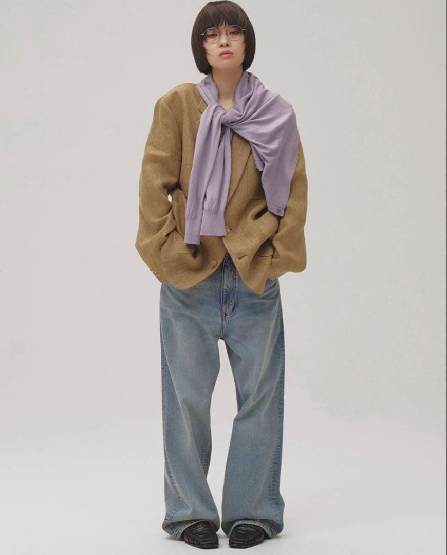 【新品】todayful Boyfriend Linen Jacket 36