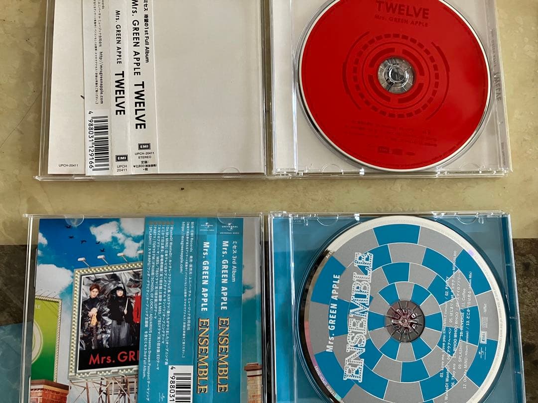 Mrs. GREEN APPLE アルバム4枚セット