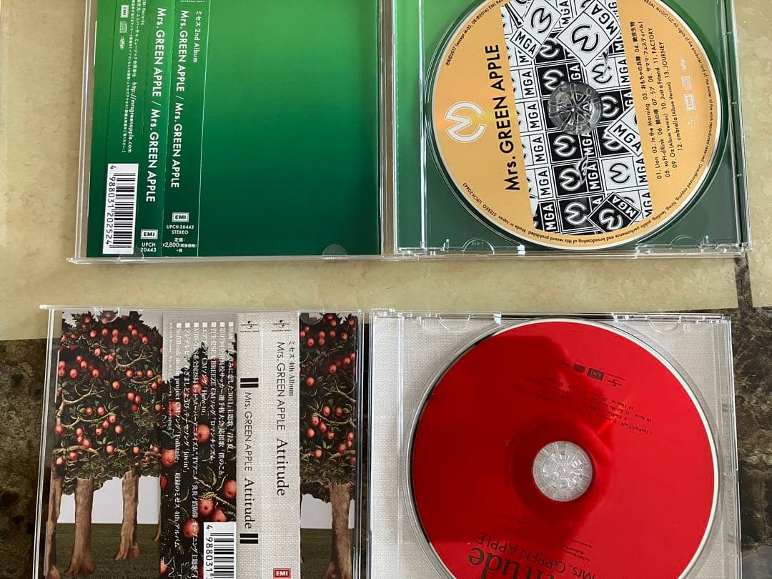 Mrs. GREEN APPLE アルバム4枚セット