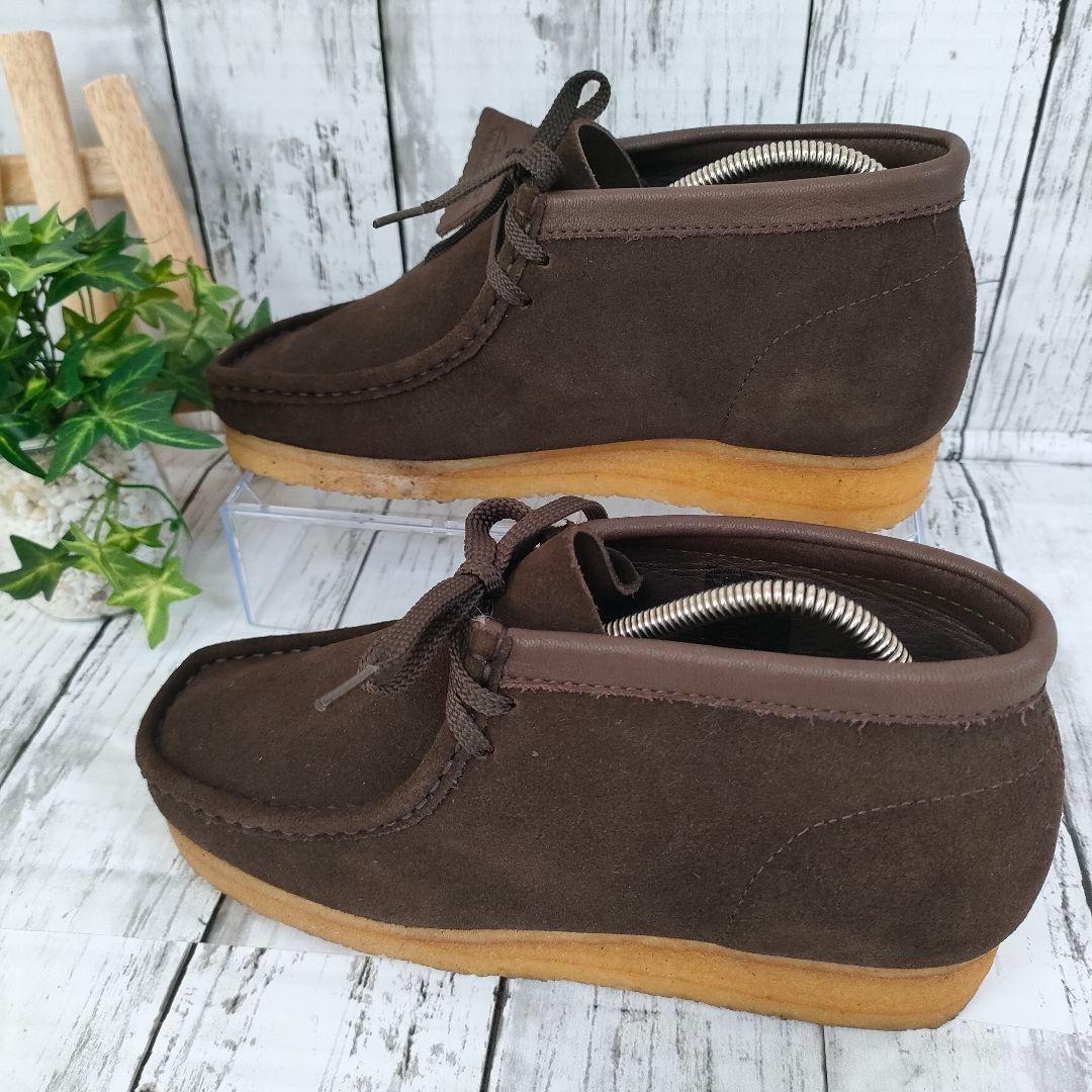 ほぼ未使用 クラークス ワラビー Clarks スエード UK6 25cm相当