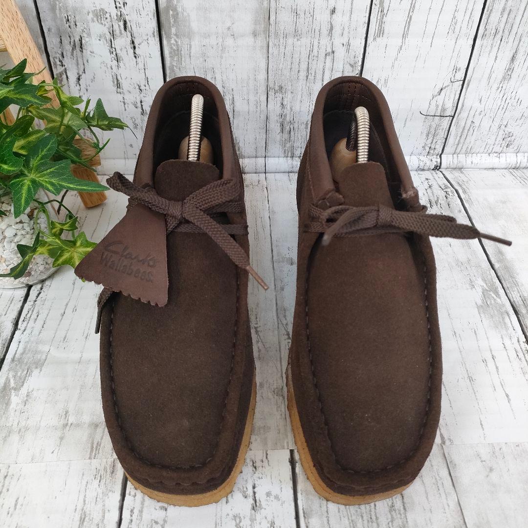 ほぼ未使用 クラークス ワラビー Clarks スエード UK6 25cm相当