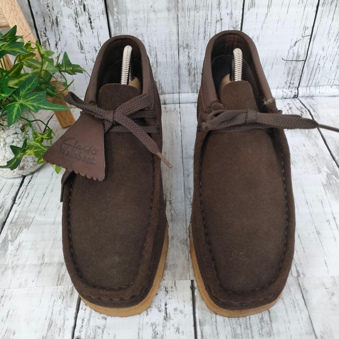 ほぼ未使用 クラークス ワラビー Clarks スエード UK6 25cm相当