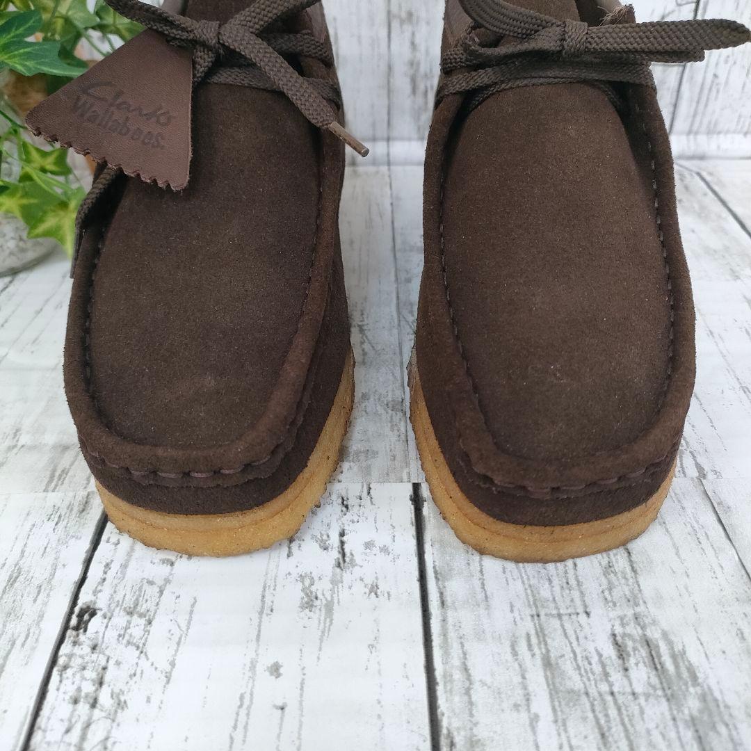 ほぼ未使用 クラークス ワラビー Clarks スエード UK6 25cm相当