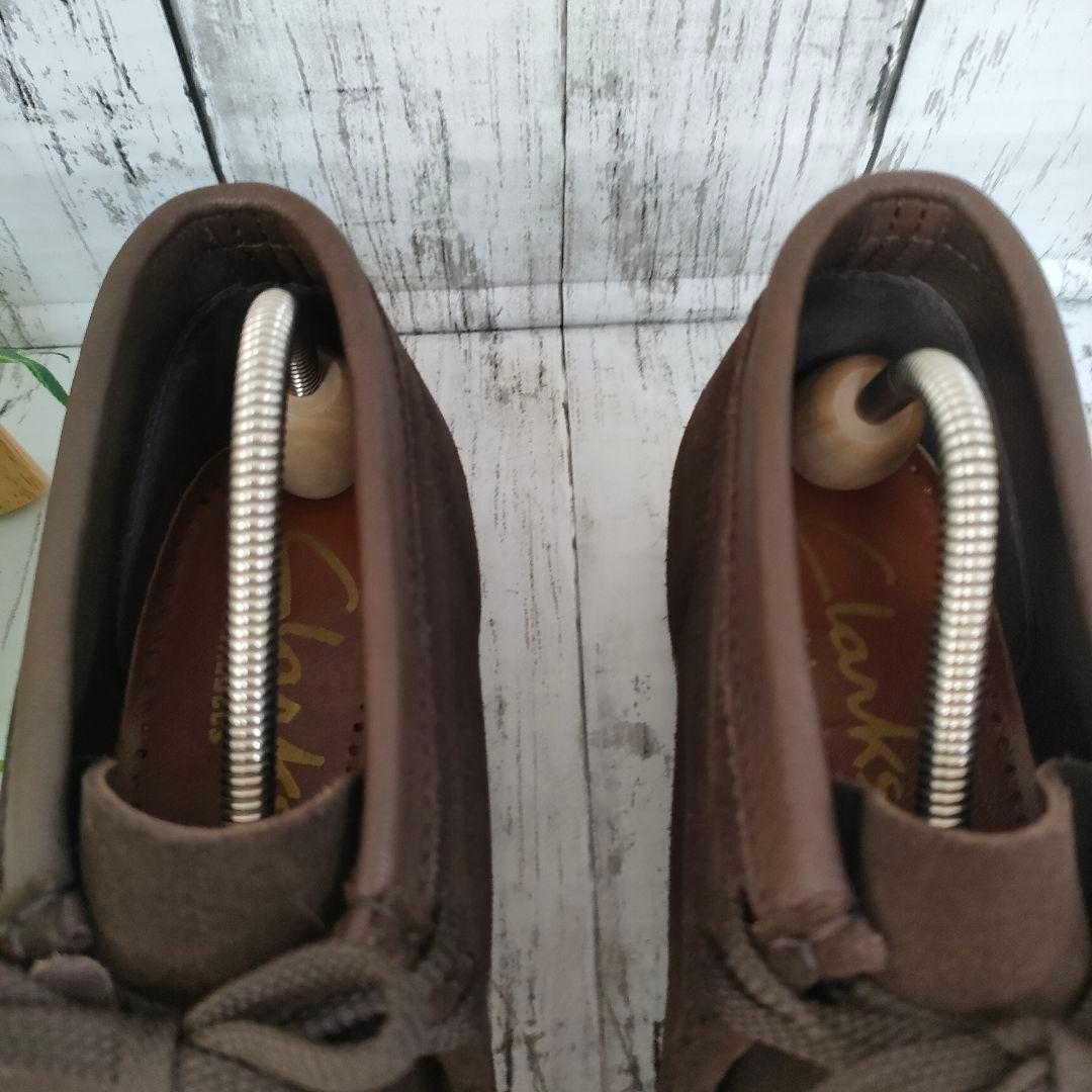 ほぼ未使用 クラークス ワラビー Clarks スエード UK6 25cm相当