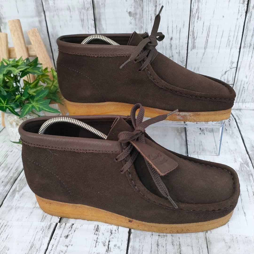 ほぼ未使用 クラークス ワラビー Clarks スエード UK6 25cm相当