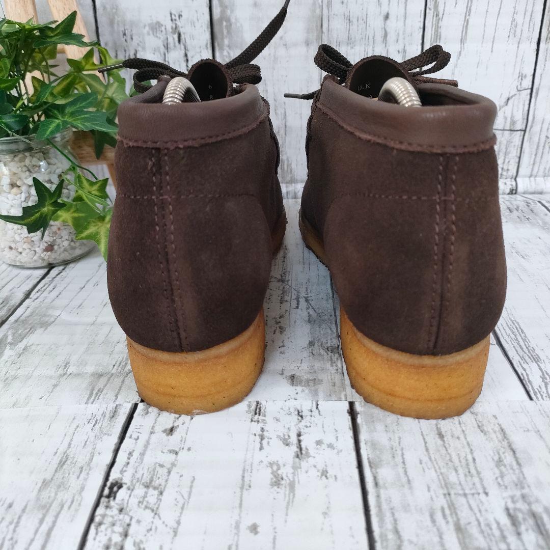ほぼ未使用 クラークス ワラビー Clarks スエード UK6 25cm相当