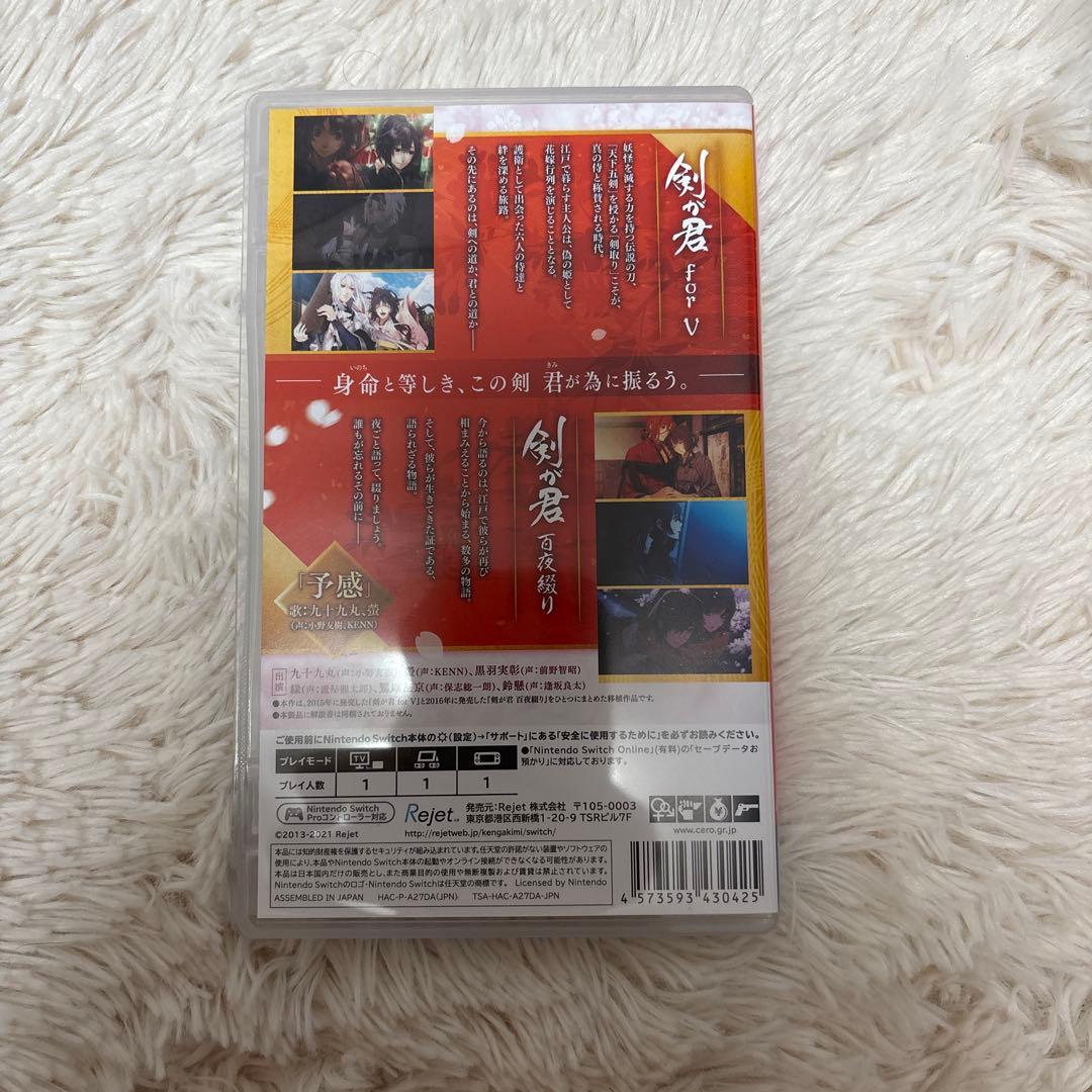 剣が君 for S Nintendo Switch