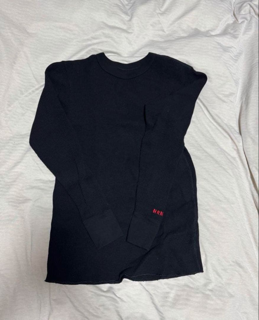 Hanes×ハリウッドランチマーケット HRM 長袖 サーマ Tシャツ 2枚組