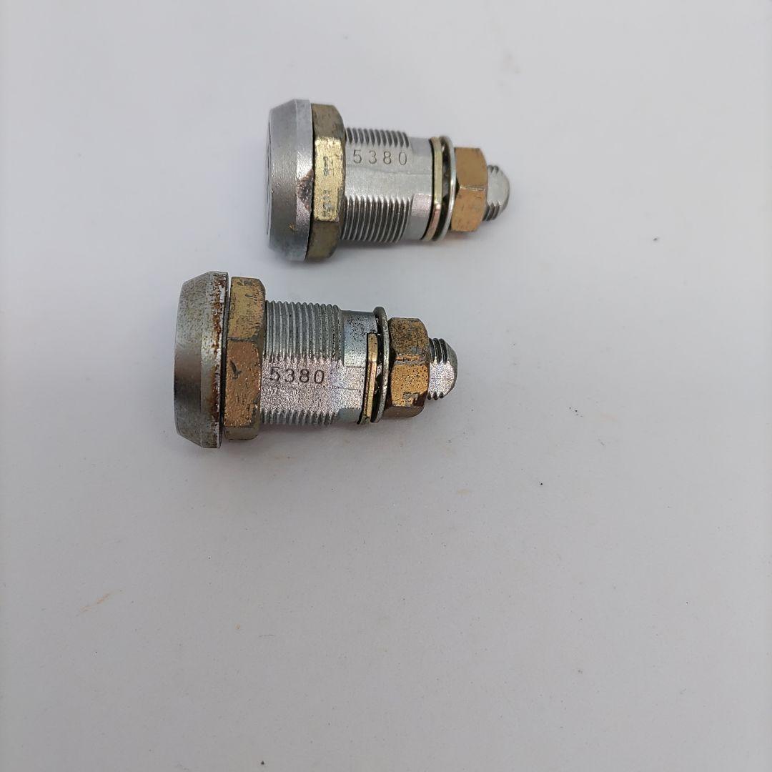 セガ　解除キー2個セット　5380 　純正未使用 中古品シリンダー付き