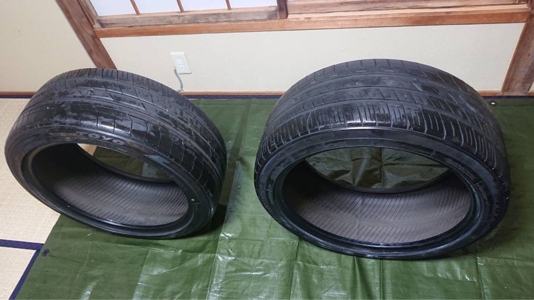 19インチ タイヤ 245/40R19 2本 トーヨー バリ山 送料込価 要相談