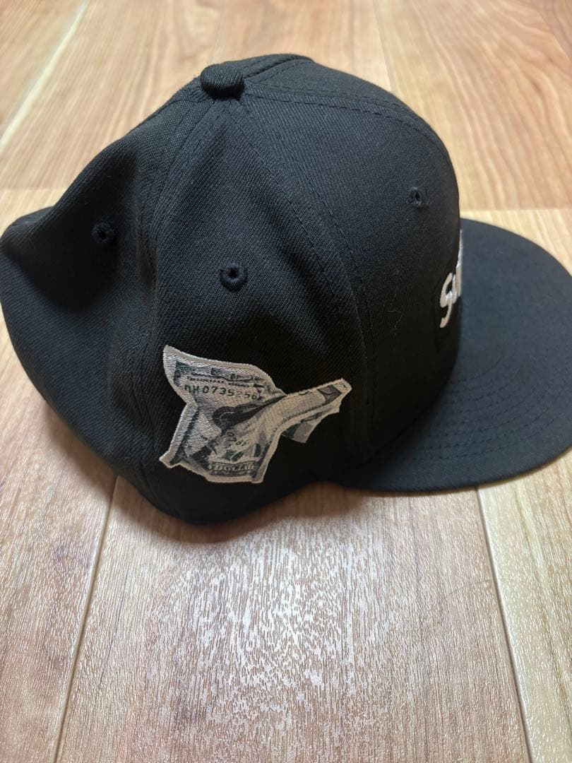 Supreme NEW ERA ブラック ベースボールキャップ