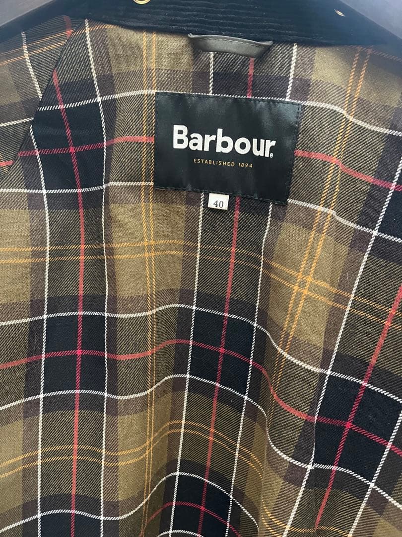 Barbour バブアー Transportトランスポート オリーブ サイズ40
