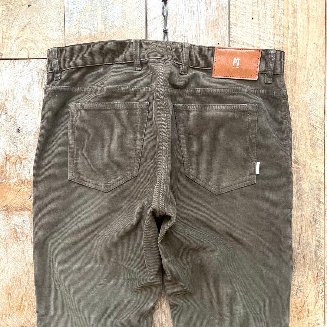 【美品】PT TORINO GRUNGE テーパード コーデュロイパンツ 32