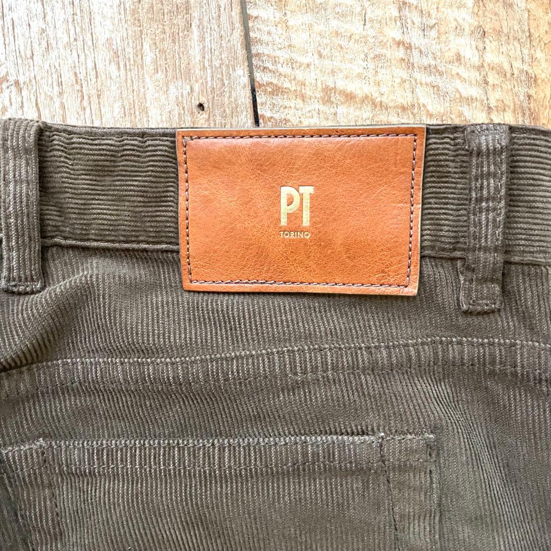 【美品】PT TORINO GRUNGE テーパード コーデュロイパンツ 32