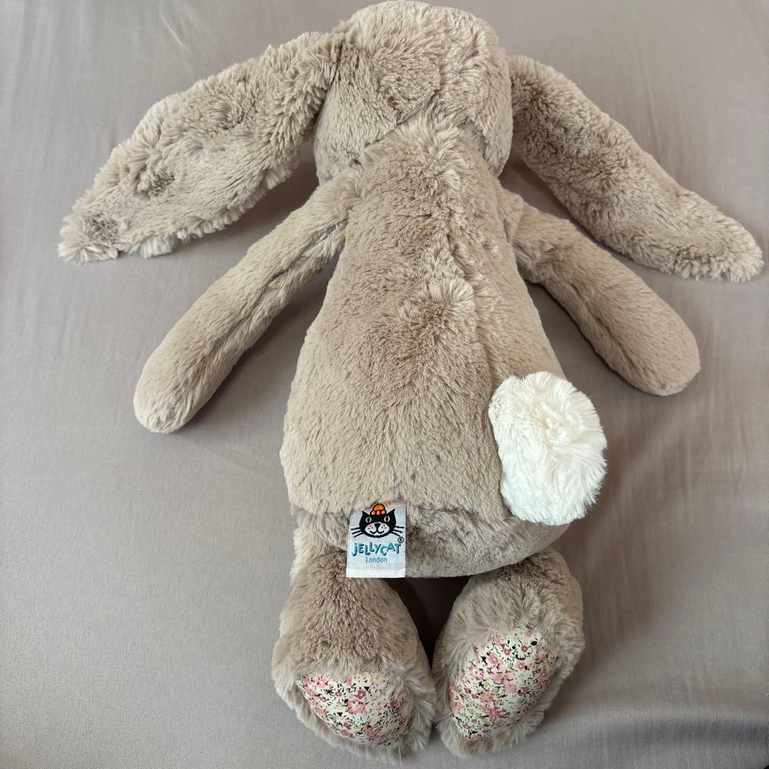 新品　美品　 ラージ　ブロッサム　ベージュ