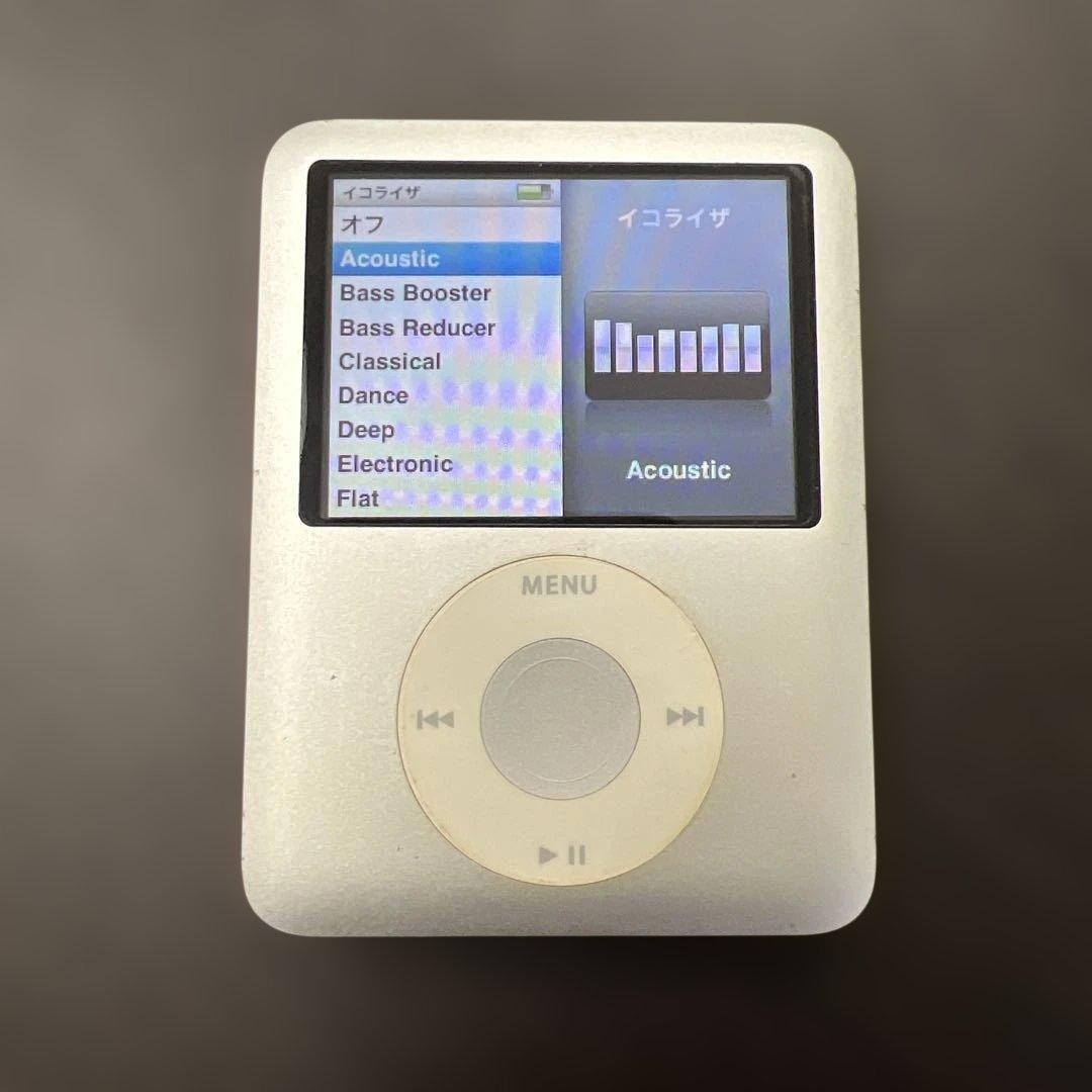 【動作良好】Apple iPod nano 第3世代　4GB【バッテリー良好】