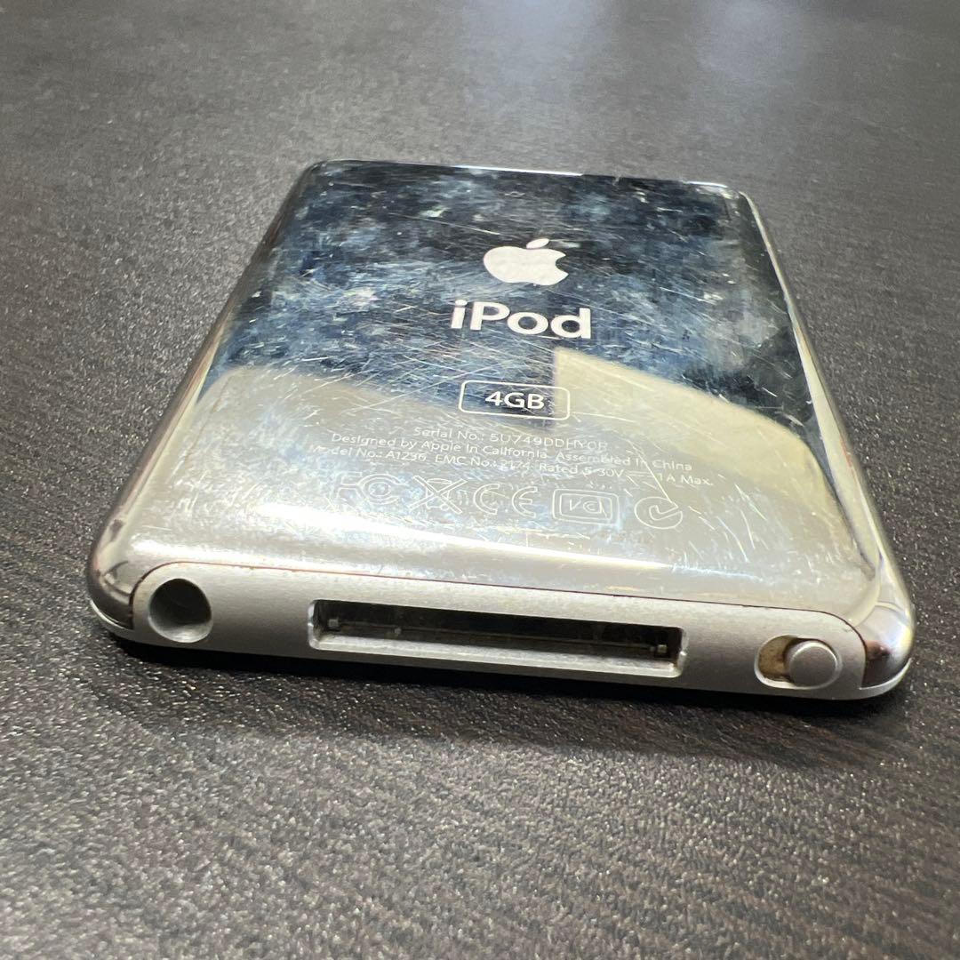【動作良好】Apple iPod nano 第3世代　4GB【バッテリー良好】