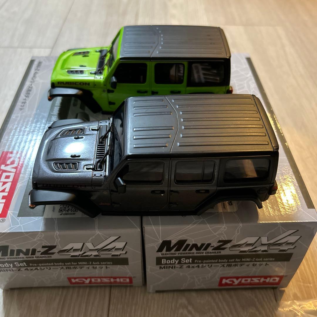 箱付価格　KYOSHO MINI-Z 4x4 ボディセット ルビコン2台