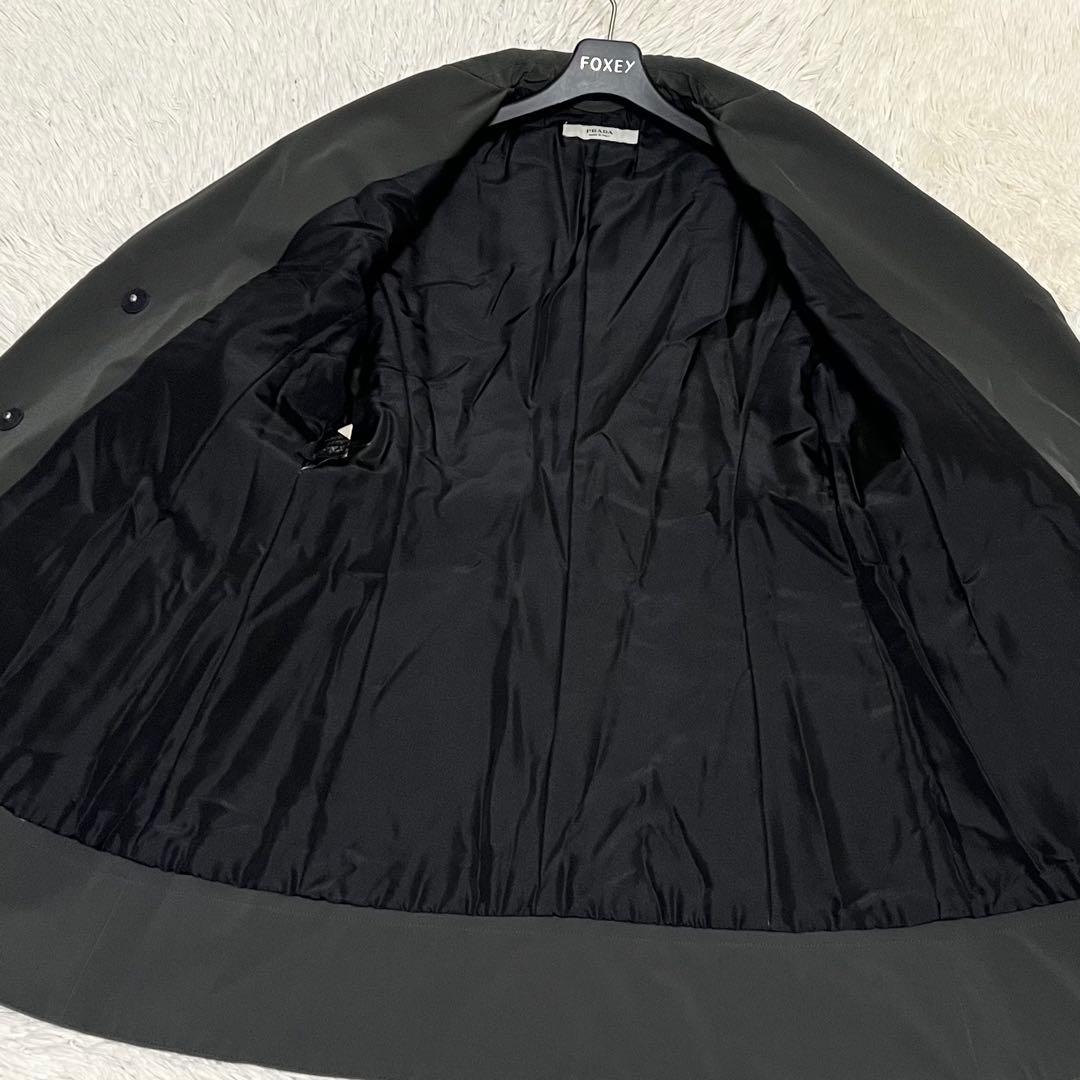 PRADA ジャケット　コート　レディース　カーキ