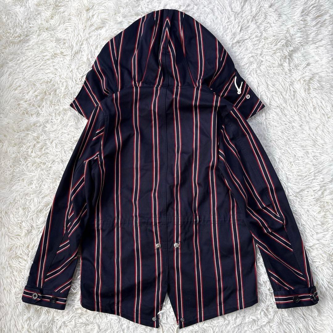 ✨美品・藤井フミヤ✨フレッドペリー　ショートモッズパーカー　コート　ネイビー　M