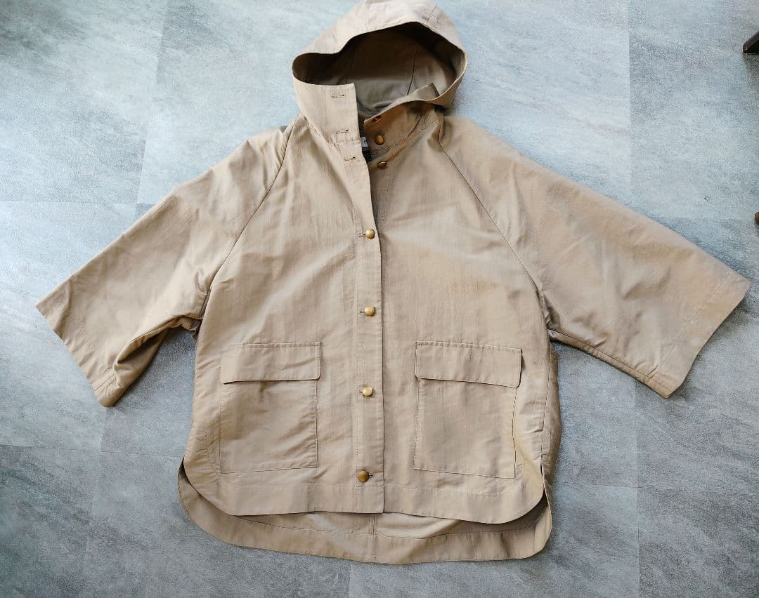 プラステ 新品 PLST マンテコ フーデッドコートM