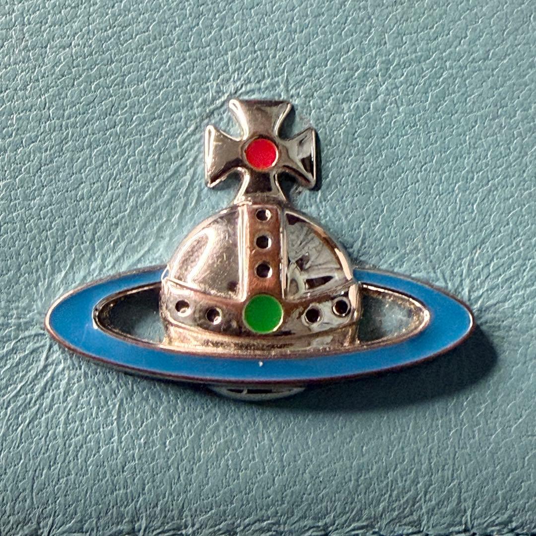 【希少】Vivienne Westwood 財布 がま口 水色