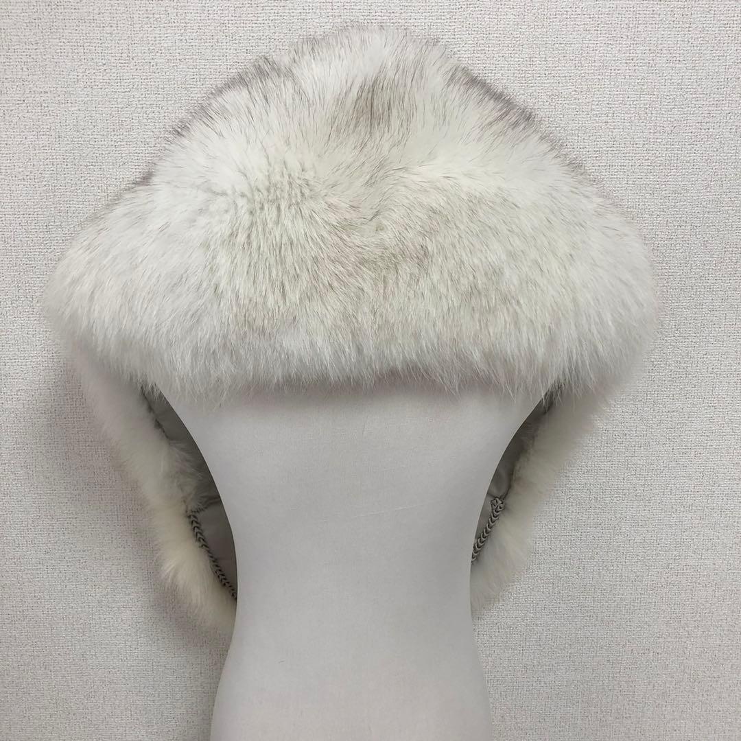✨美品✨サガフォックス ショール 本毛皮 ブルーフォックス リアルファー