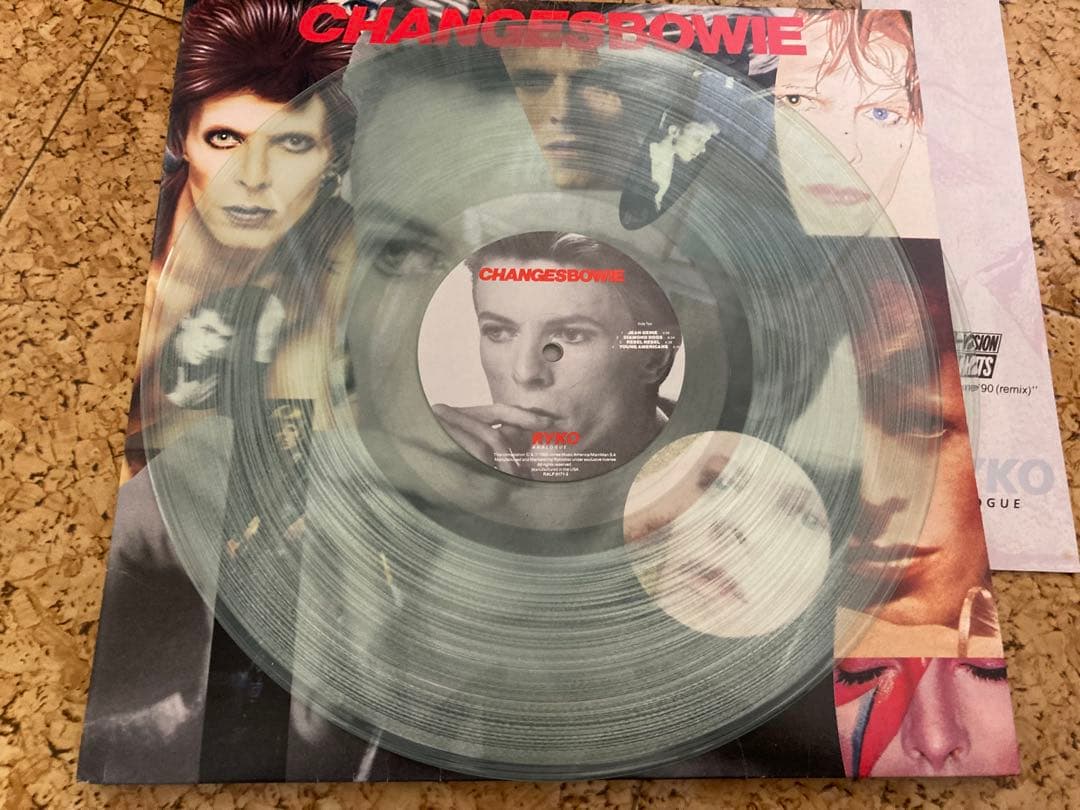 希少！！CHANGESBOWIE デヴィッド・ボウイ クリアレコード