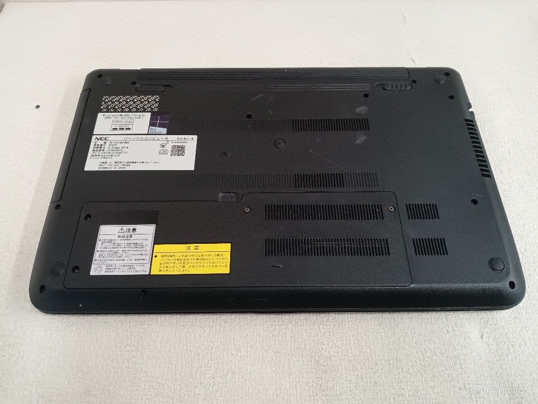 ≫ NEC PC-VJ14EFWDK キズ 16GB ストレージ無