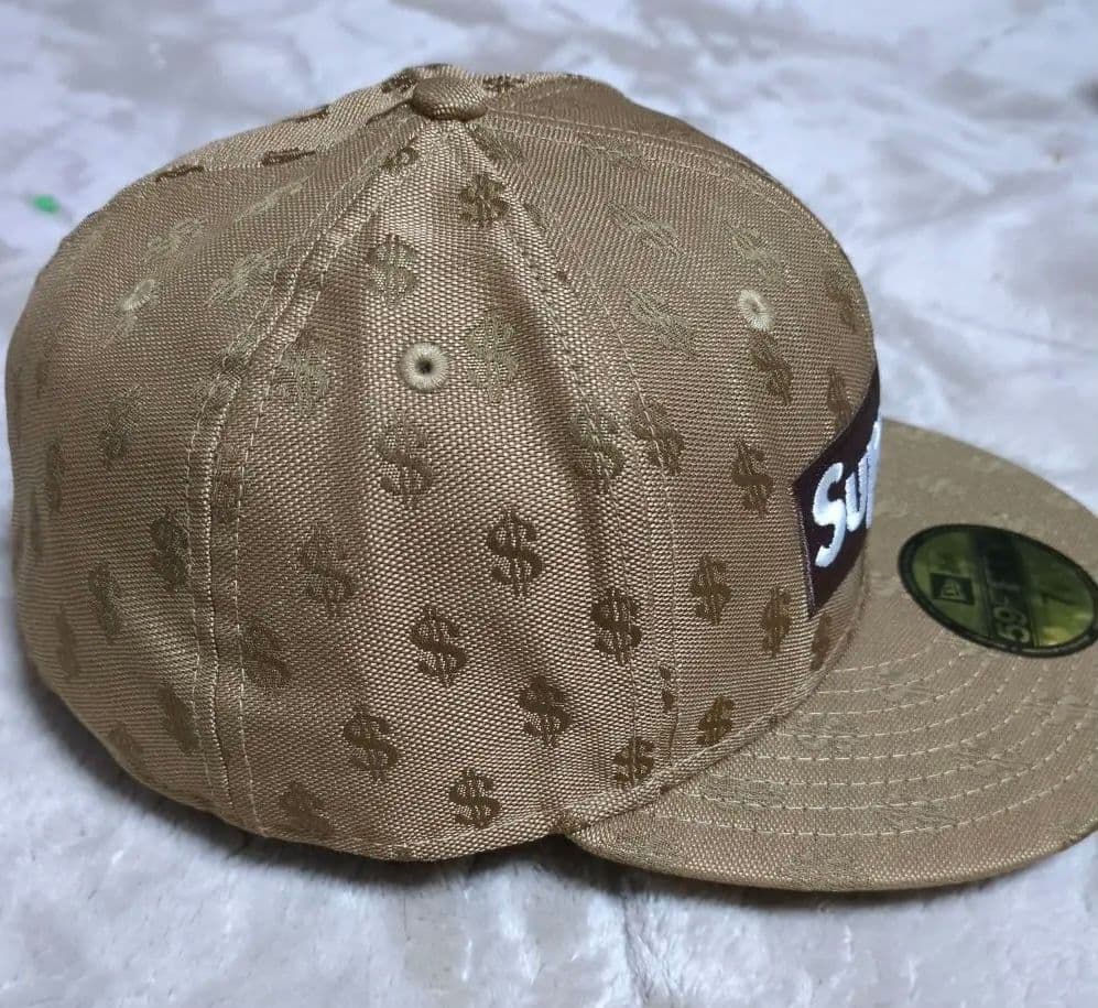 美品　キムタク着用　SUPREME ニューエラ　モノグラムキャップ