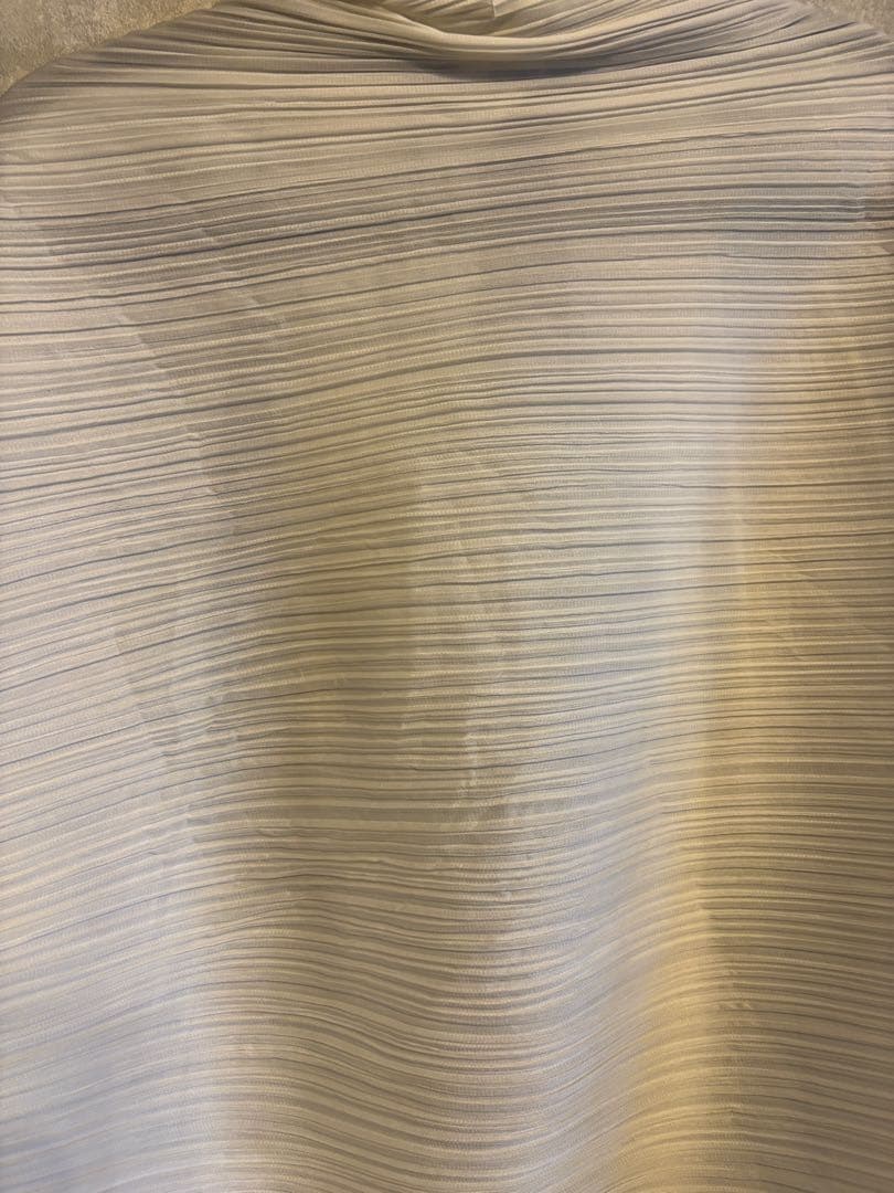 PLEATS PLEASE issey miyake ホワイト カーディガン