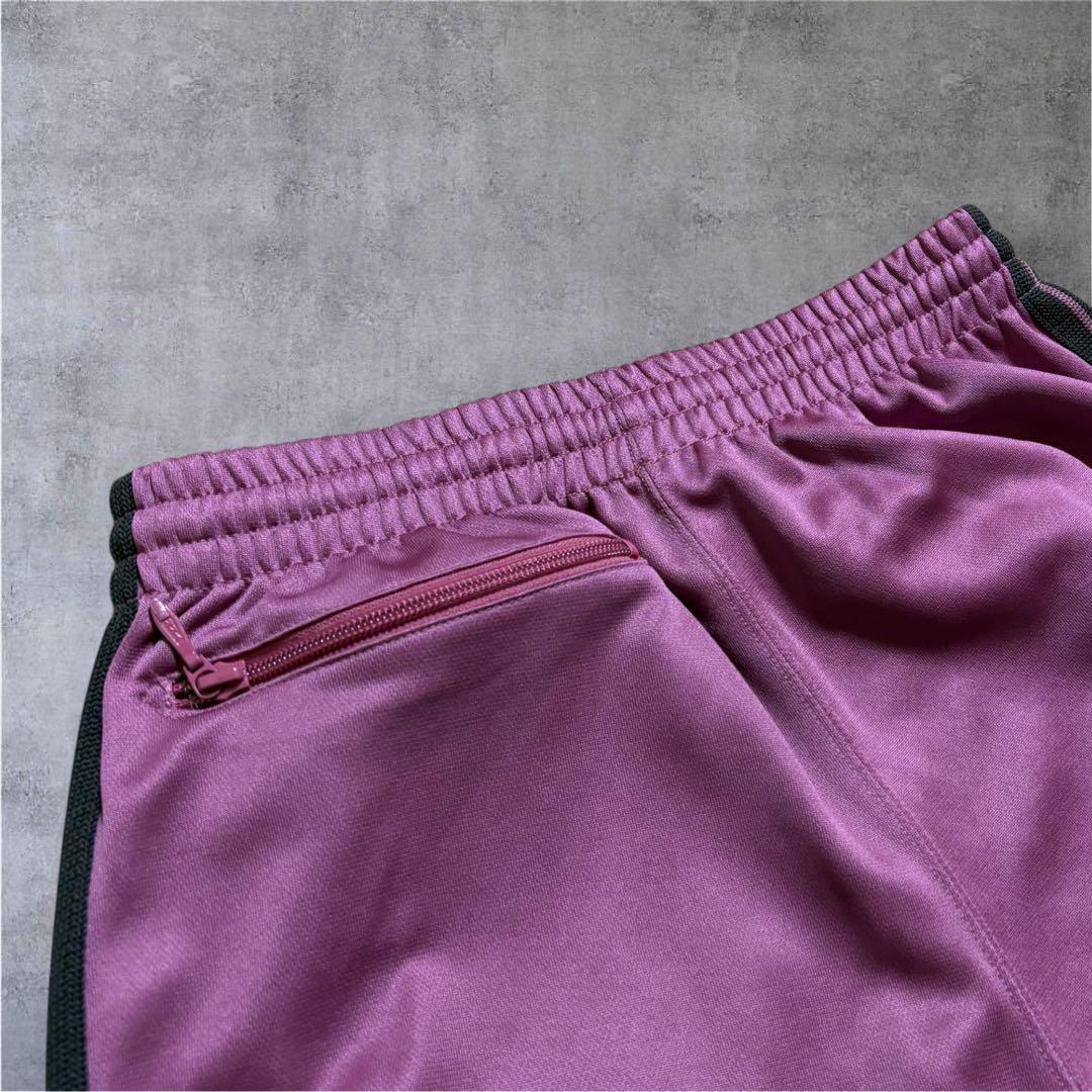 【N14】NeedlesニードルズブーツカットトラックパンツSピンク系