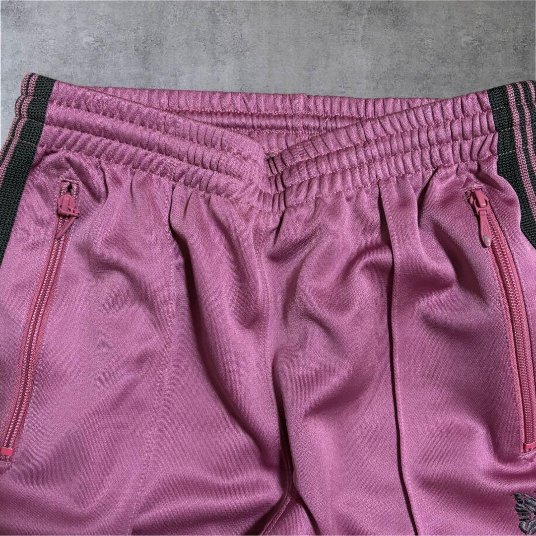 【N14】NeedlesニードルズブーツカットトラックパンツSピンク系
