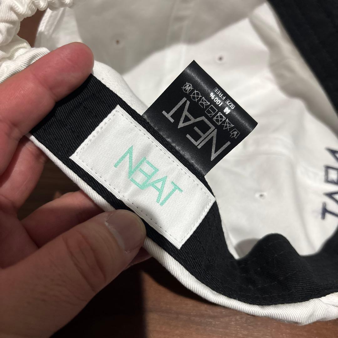 帽子 NEAT EASY NEAT CAP for COVERCHORD WHITE