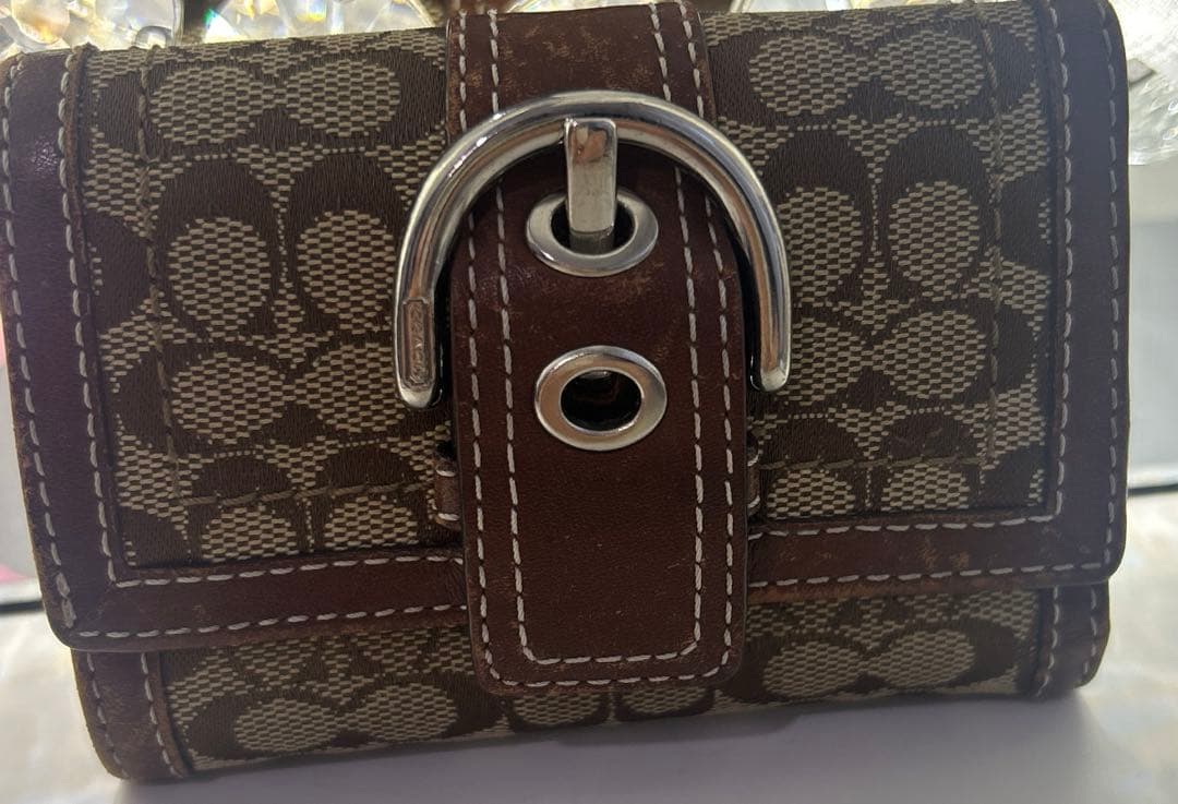 コーチ財布coach 三つ折り財布 レディース財布