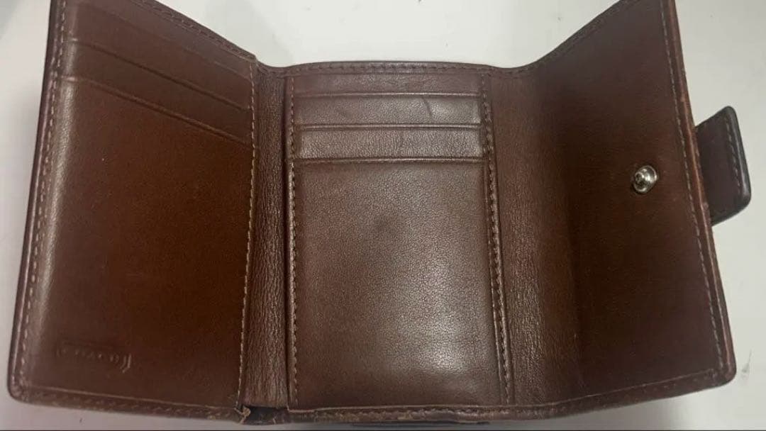 コーチ財布coach 三つ折り財布 レディース財布