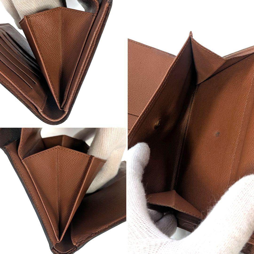 ルイヴィトン モノグラム エテュイパピエ 三つ折り 財布 B41