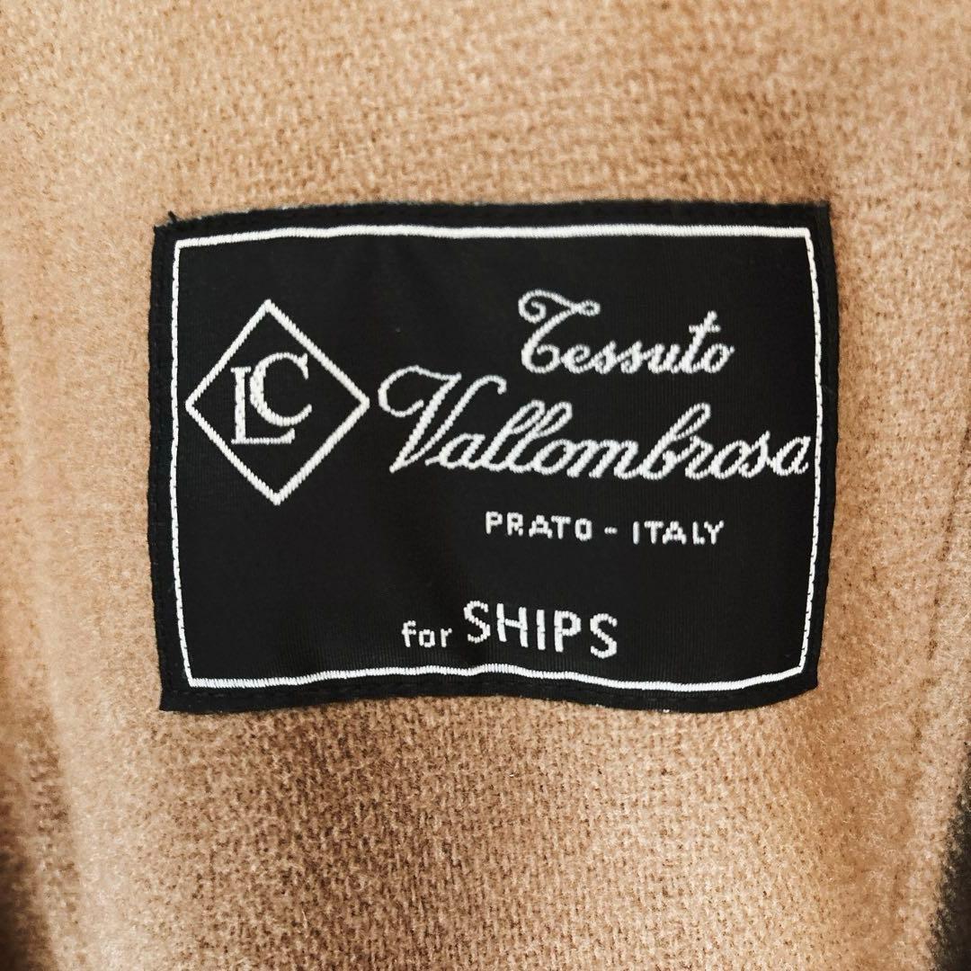 美品　SHIPS ダッフルコート vallombrosa ヘリンボーン　M