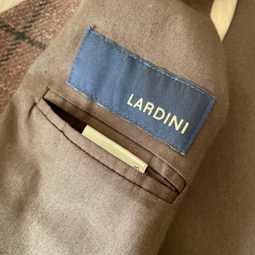 【美品】LARDINI ラルディーニ　ブートニエール ウールベスト　ジレ
