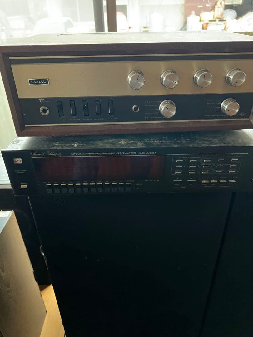 LUXMAN Victor Pioneerなど大量のアンプとスピーカー