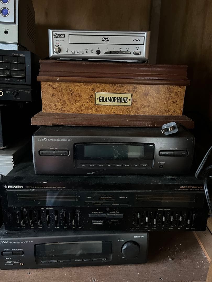 LUXMAN Victor Pioneerなど大量のアンプとスピーカー