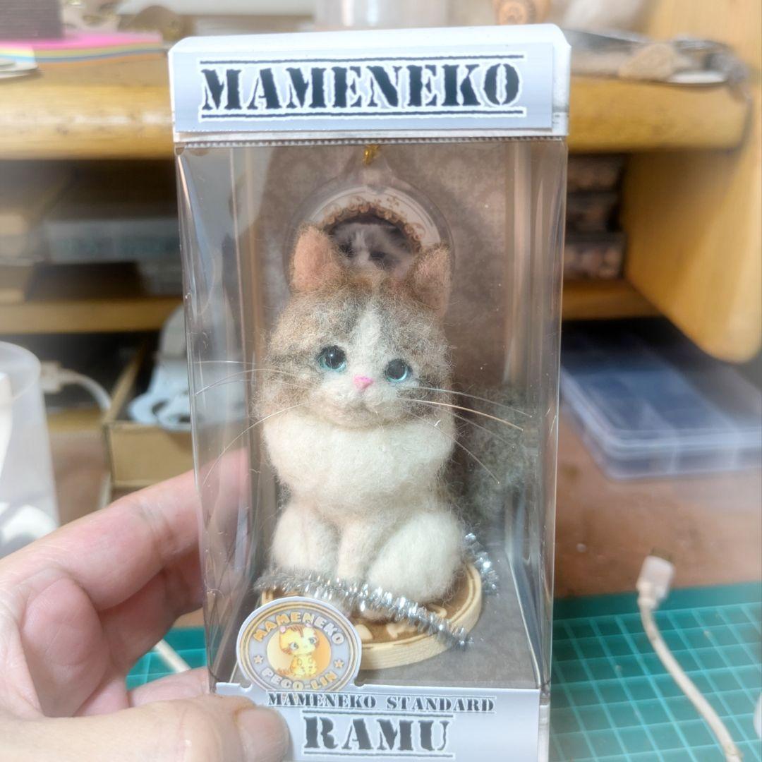 釣ばか出品 豆猫PECO-LIN
