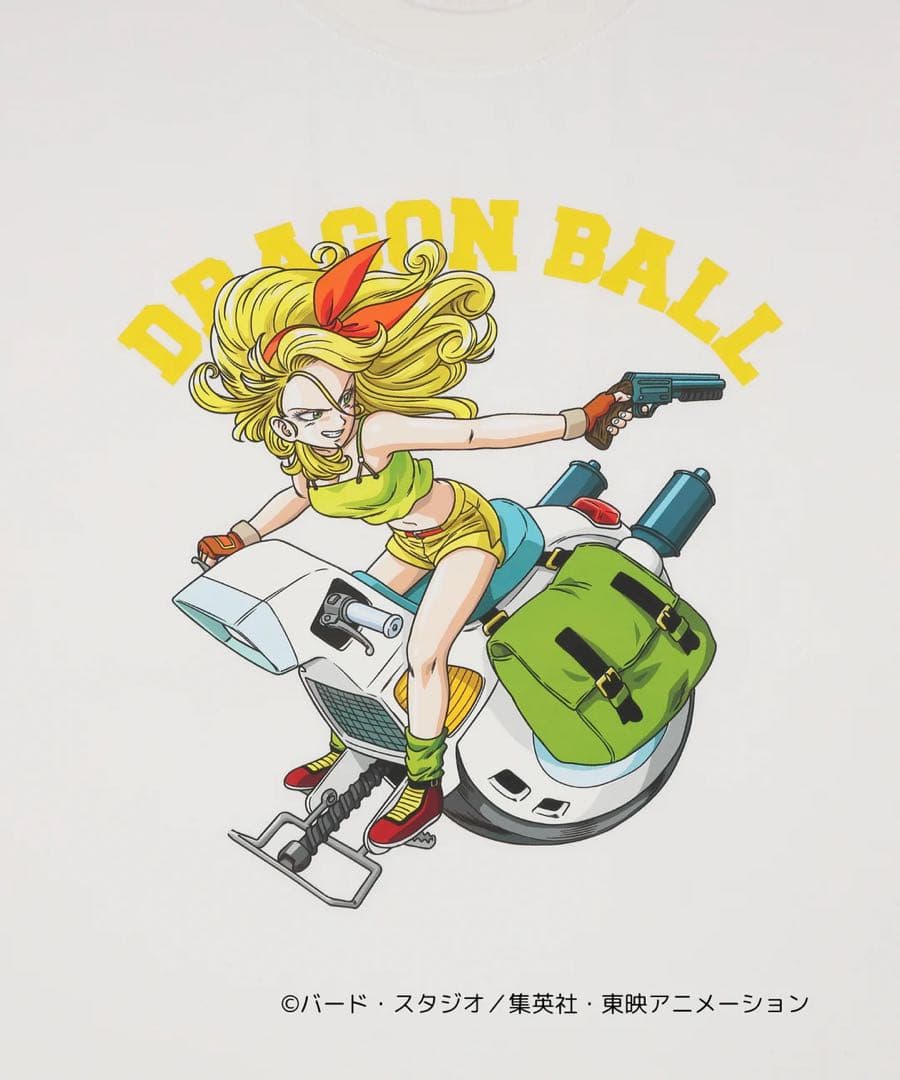 TMT × DRAGON BALL コットンTシャツ 人魚 ランチ