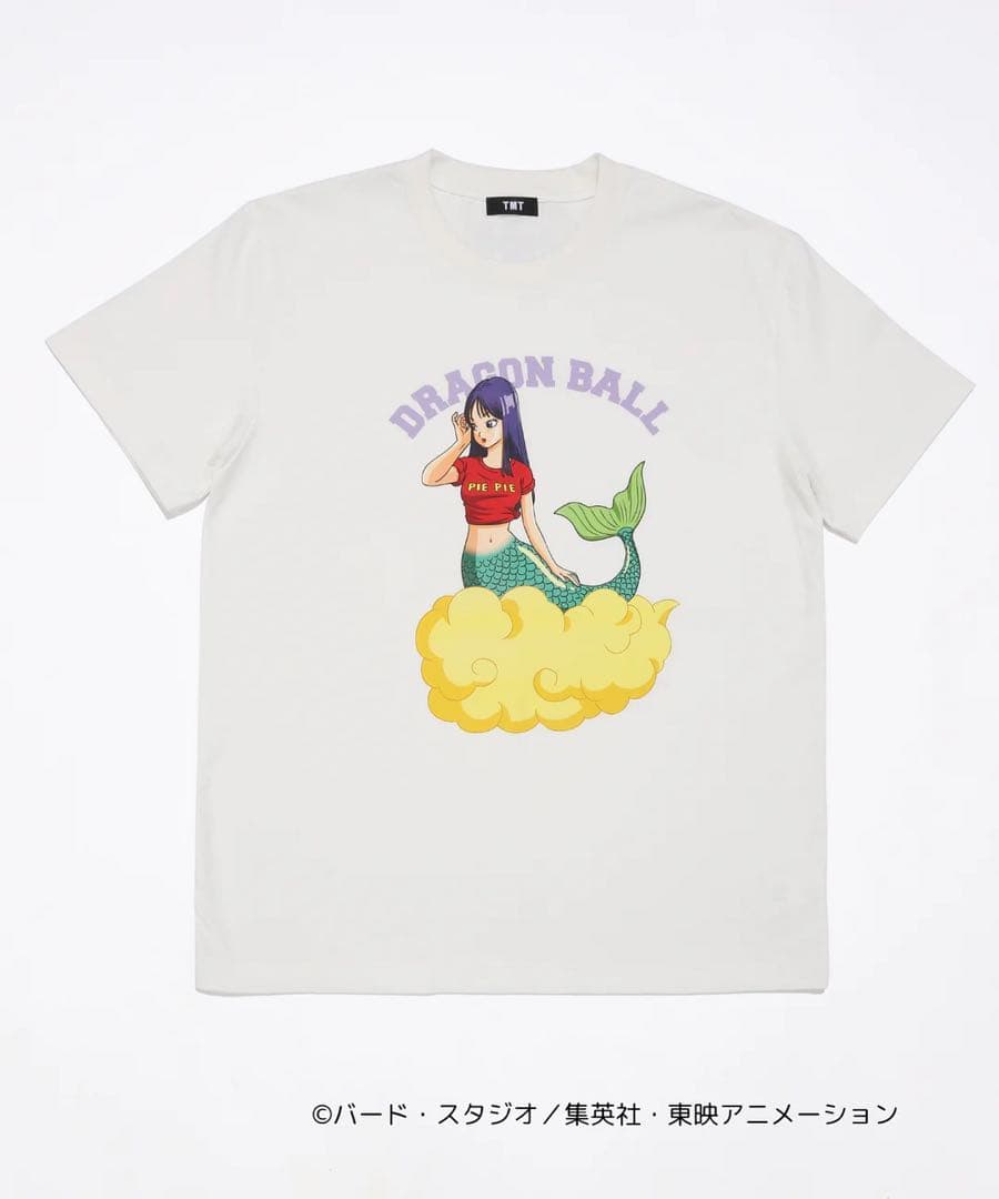 TMT × DRAGON BALL コットンTシャツ 人魚 ランチ