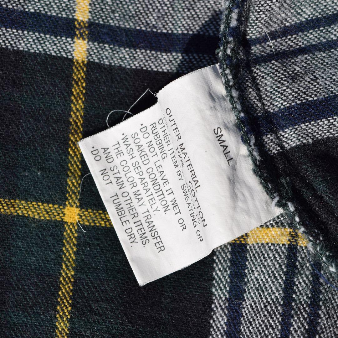 00s STUSSY ジップアップ フーデットジャケット フード チェック ネル