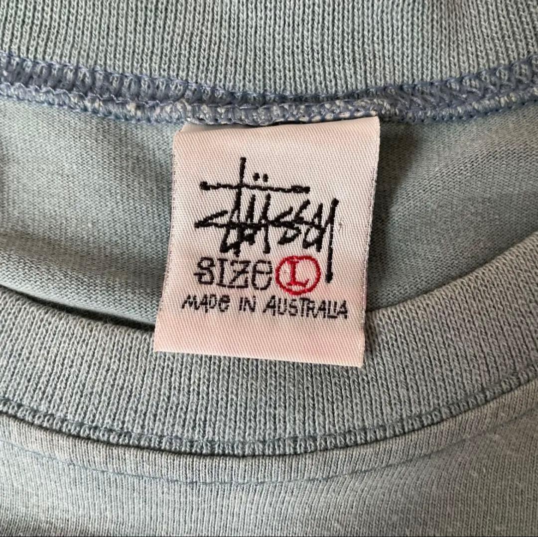 希少　90s old stussy オーストラリア製　白タグ