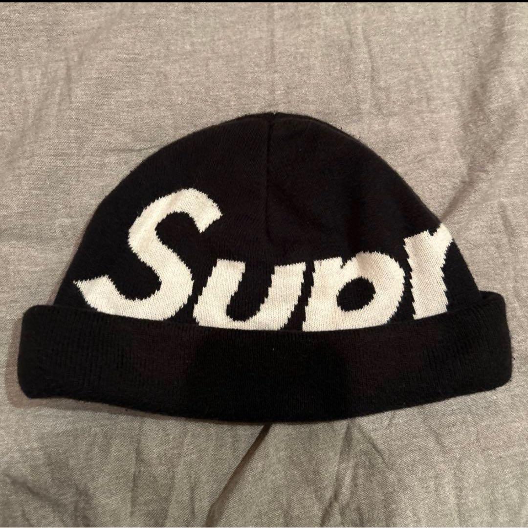 Supreme ニットビーニー 黒