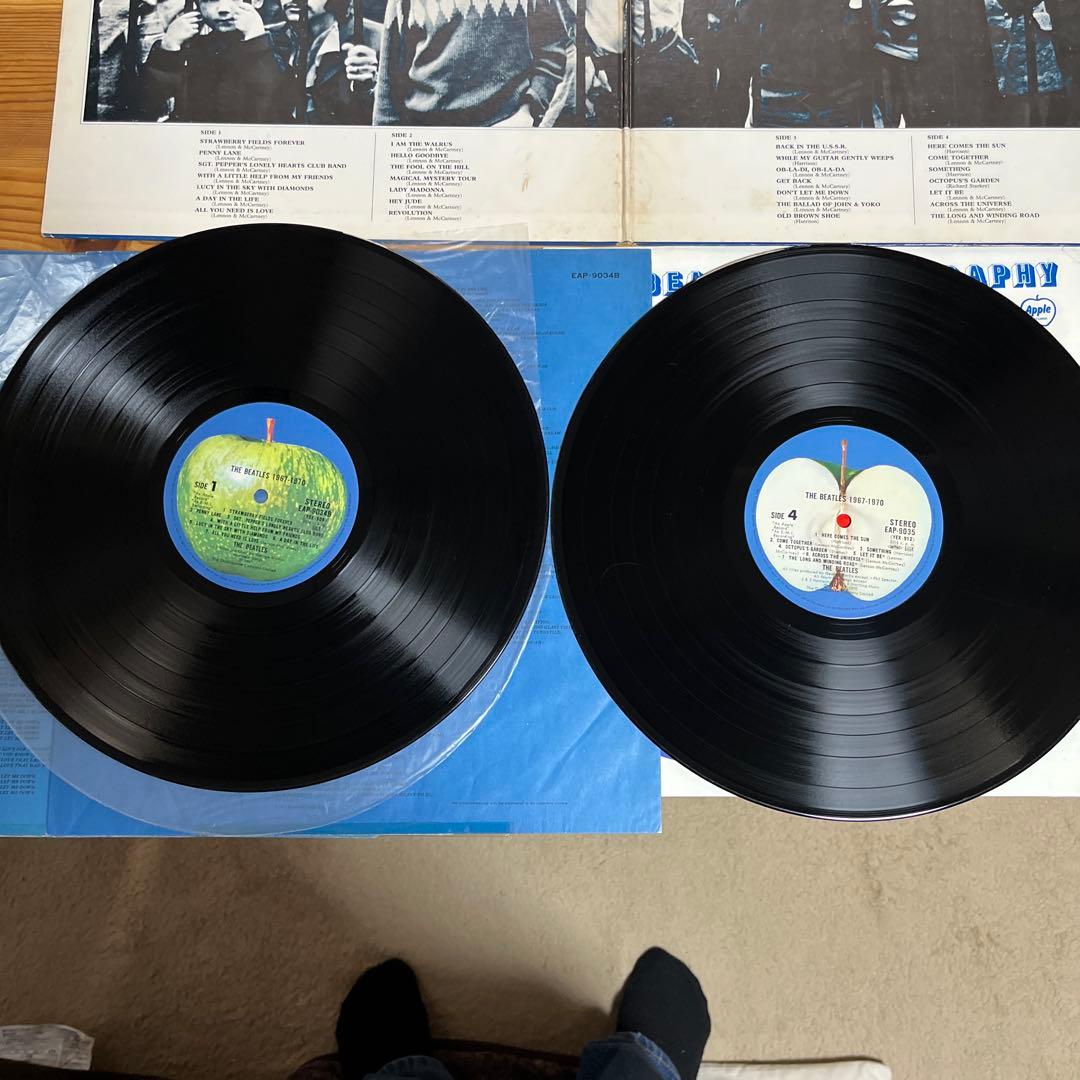The Beatles レコード　2枚組　　4アルバム　Rock,n,Roll他