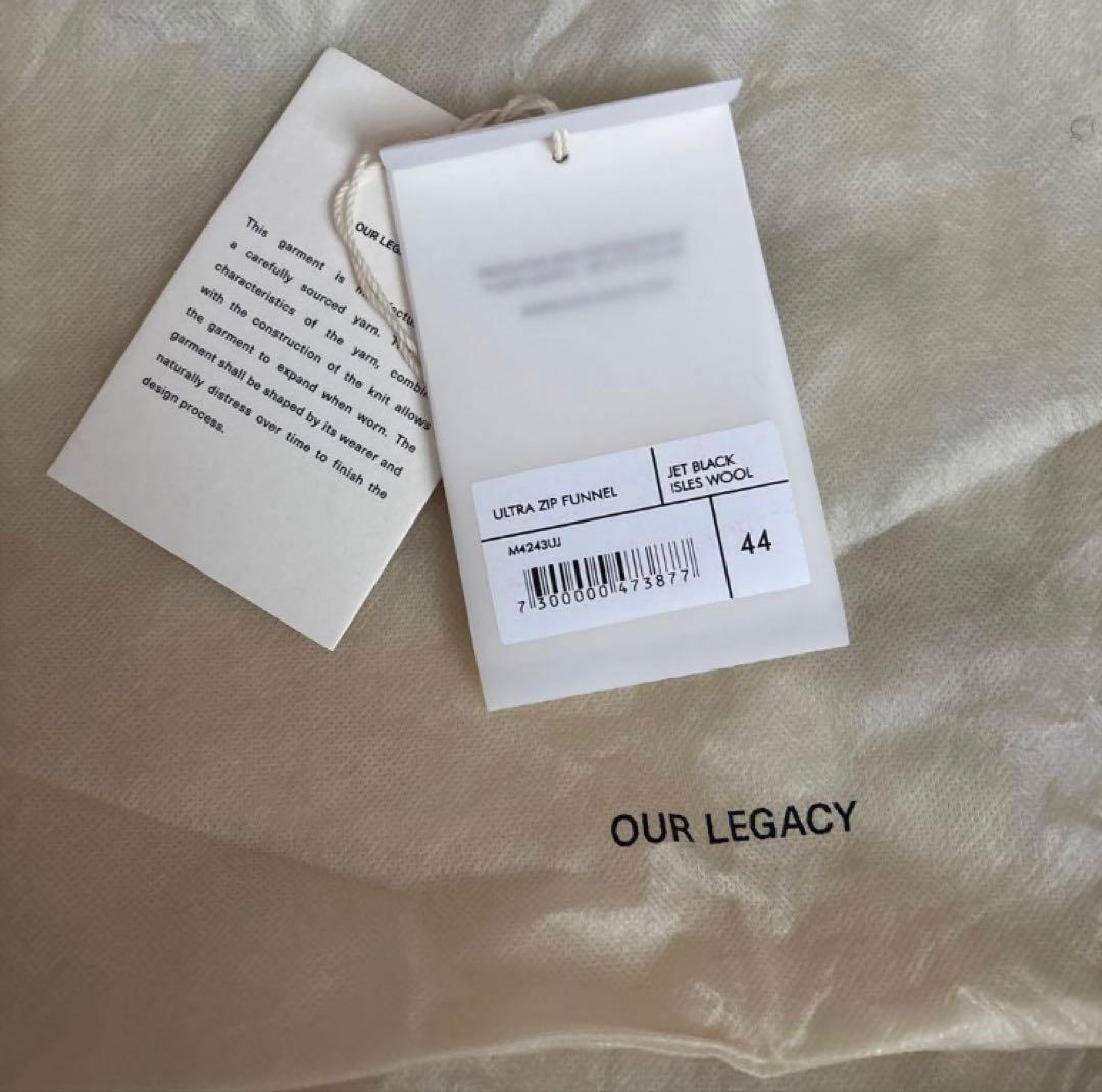 メ*ン様 OUR LEGACY ULTRA ZIP FUNNEL